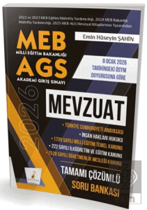 2026 MEB AGS Mevzuat Soru Bankası