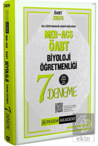 2026 MEB-AGS ÖABT Biyoloji Öğretmenliği Tamamı Çözümlü 7 Deneme