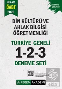 2026 MEB AGS ÖABT Din Kültürü ve Ahlak Bilgisi Öğretmenliği Tamamı Çözümlü Türkiye Geneli 1-2-3 (3lü Deneme)