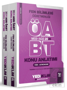 2026 MEB AGS ÖABT Fen Bilimleri Öğretmenliği Konu Anlatımı 2 Cilt