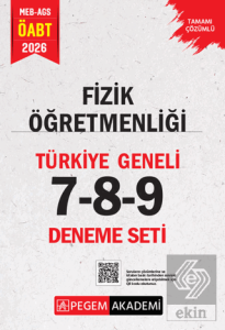 2026 MEB AGS ÖABT Fizik Öğretmenliği Tamamı Çözümlü Türkiye Geneli 7-8-9 (3lü Deneme Seti)