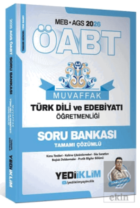 2026 MEB AGS ÖABT Muvaffak Türk Dili Ve Edebiyatı Öğretmenliği Soru Bankası Tamamı Çözümlü