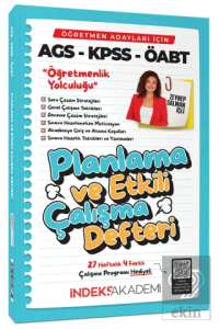 2026 MEB-AGS ÖABT Öğretmenlik Yolculuğu Planlama ve Etkili Çalışma Defteri