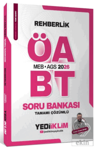 2026 MEB AGS ÖABT Rehberlik Tamamı Çözümlü Soru Bankası