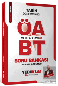 2026 MEB-AGS ÖABT Tarih Öğretmenliği Tamamı Çözümlü Soru Bankası