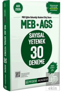 2026 MEB AGS Sayısal Yetenek 30 Deneme Tamamı Çözümlü