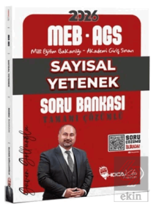 2026 MEB-AGS Sayısal Yetenek Soru Bankası Çözümlü