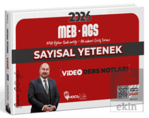 2026 MEB-AGS Sayısal Yetenek Video Ders Notları
