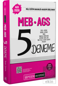 2026 MEB AGS Tamamı Çözümlü 5 Deneme