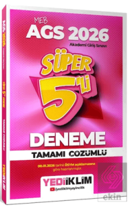 2026 MEB AGS Tamamı Çözümlü Süper 5li Deneme