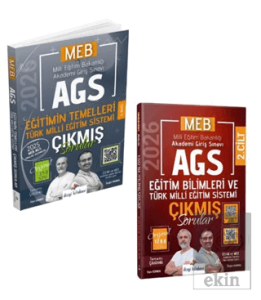 2026 MEB AGS Tamamı Video Çözümlü Eğitim Bilimleri ve Türk Milli Eğitim Sistemi Çıkmış Sorular