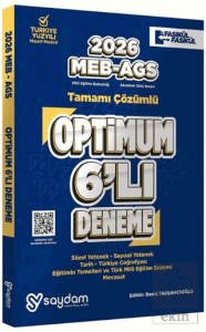 2026 MEB-AGS Tüm Dersler Optimum 6 Deneme Fasikül Çözümlü