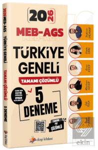 2026 MEB AGS Türkiye Geneli Tamamı PDF Çözümlü 5 Deneme Sınavı
