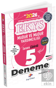 2026 MEB EKYS Müdür ve Müdür Yardımcılığı 5 Deneme Çözümlü