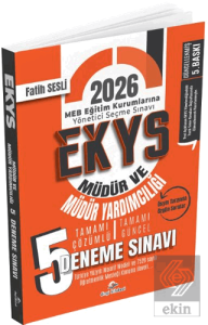 2026 MEB EKYS Müdür ve Müdür Yardımcılığı 5 Deneme Çözümlü