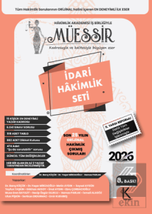 2026 Müessir İdari Hakimlik Çıkmış Soru Bankası Seti