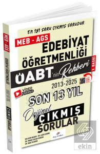 2026 ÖABT MEB-AGS nin Rehberi Türk Dili ve Edebiyatı Öğretmenliği Çıkmış Sorular Son 13 Yıl Çözümlü