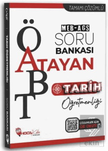 2026 ÖABT MEB-AGS Tarih Öğretmenliği Atayan Soru Bankası Çözümlü