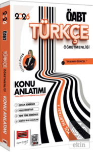 2026 ÖABT Türkçe Öğretmenliği Çocuk Edebiyatı Halk Edebiyatı Yeni Türk Edebiyatı Konu Anlatımı Yol Haritası 4