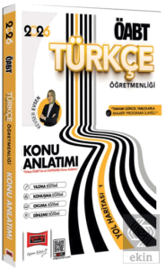 2026 ÖABT Türkçe Öğretmenliği Yazma Eğitimi - Konuşma Eğitimi - Okuma Eğitimi - Dinleme Eğitimi Konu Anlatımı Yol Haritası 1