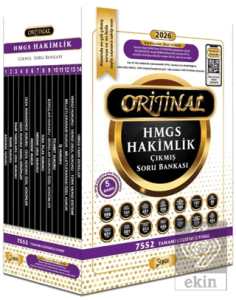 2026 Orijinal HMGS Hakimlik Çıkmış Soru Bankası Seti