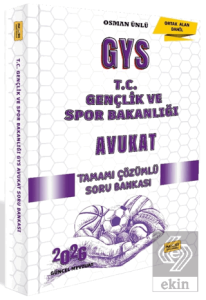 2026 T.C. Gençlik ve Spor Bakanlığı GYS Avukat Tamamı Çözümlü Soru Bankası