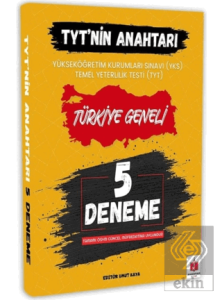 2026 TYTnin Anahtarı Türkiye Geneli 5li Deneme Paketi