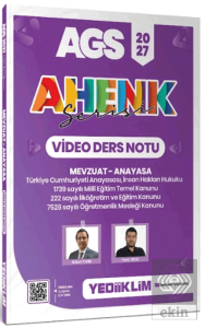 2027 AGS Ahenk Serisi Mevzuat - Anayasa Video Ders Notu