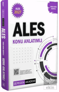 2027 ALES Konu Anlatımlı (Video Ders Hediyeli)
