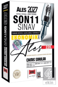 2027 ALES Sayısal-Sözel Yetenek Son 11 Sınav Çıkmış Sorular