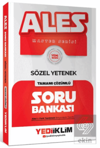 2027 ALES Sözel Yetenek Tamamı Çözümlü Soru Bankası