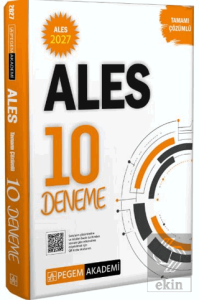 2027 ALES Tamamı Çözümlü 10 Deneme