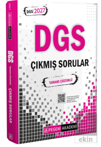 2027 DGS Çıkmış Sorular Tamamı Çözümlü