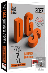 2027 DGS Sayısal-Sözel Yetenek Tamamı Çözümlü Son 7 Yıl Çıkmış Sorular