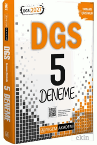 2027 DGS Tamamı Çözümlü 5 Deneme