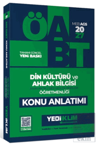2027 MEB AGS ÖABT Din Kültürü Ve Ahlak Bilgisi Öğretmenliği Konu Anlatımı