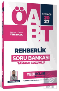 2027 MEB AGS ÖABT Rehberlik Tamamı Çözümlü Soru Bankası