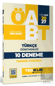 2027 MEB AGS ÖABT Türkçe Öğretmenliği Tamamı Çözümlü 10 Deneme