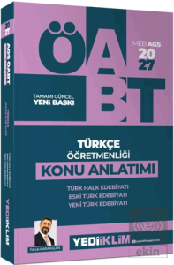 2027 MEB AGS ÖABT Türkçe Öğretmenliği Türk Halk Edebiyatı, Yeni Türk Edebiyatı, Eski Türk Edebiyatı Konu Anlatımı