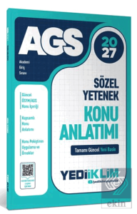 2027 MEB AGS Sözel Yetenek Konu Anlatımı