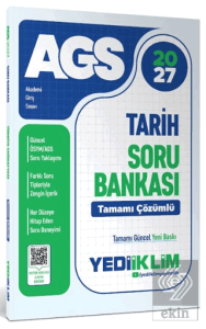 2027 MEB AGS Tarih Tamamı Çözümlü Soru Bankası