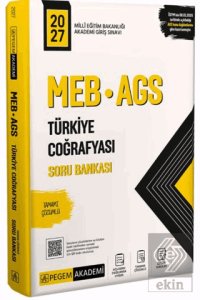 2027 MEB-AGS Türkiye Coğrafyası Soru Bankası
