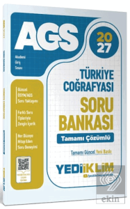 2027 MEB AGS Türkiye Coğrafyası Tamamı Çözümlü Soru Bankası