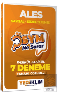 2027 ÖSYM Ne Sorar ALES Tamamı Çözümlü Fasikül 7 Deneme