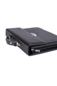 2K Diplomat Kulplu Fermuarlı Çanta 20 x 28 cm Siyah