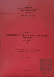 387 Numaralı Muhasebe-i Vilayet-i Karaman ve Rum Defteri (937/1530) - 1