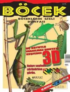 3D Çocuk Dergisi - Böceklerin Gizli Dünyası