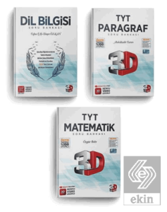 3D Yayınları TYT Matematik Paragraf Dil Bilgisi Soru Bankası Seti