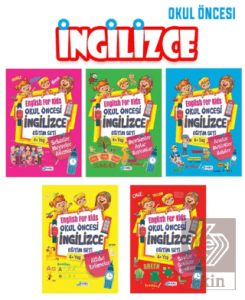 4 - 7 Yaş İngilizce Eğitim Seti 5 Kitap
