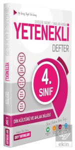 4. Sınıf Din Kültürü ve Ahlak Bilgisi Yetenekli Defter